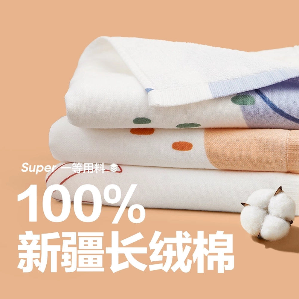 NetEase-Yanxuan-Antibacterial-Cotton-Soft-Towel---Orange-1