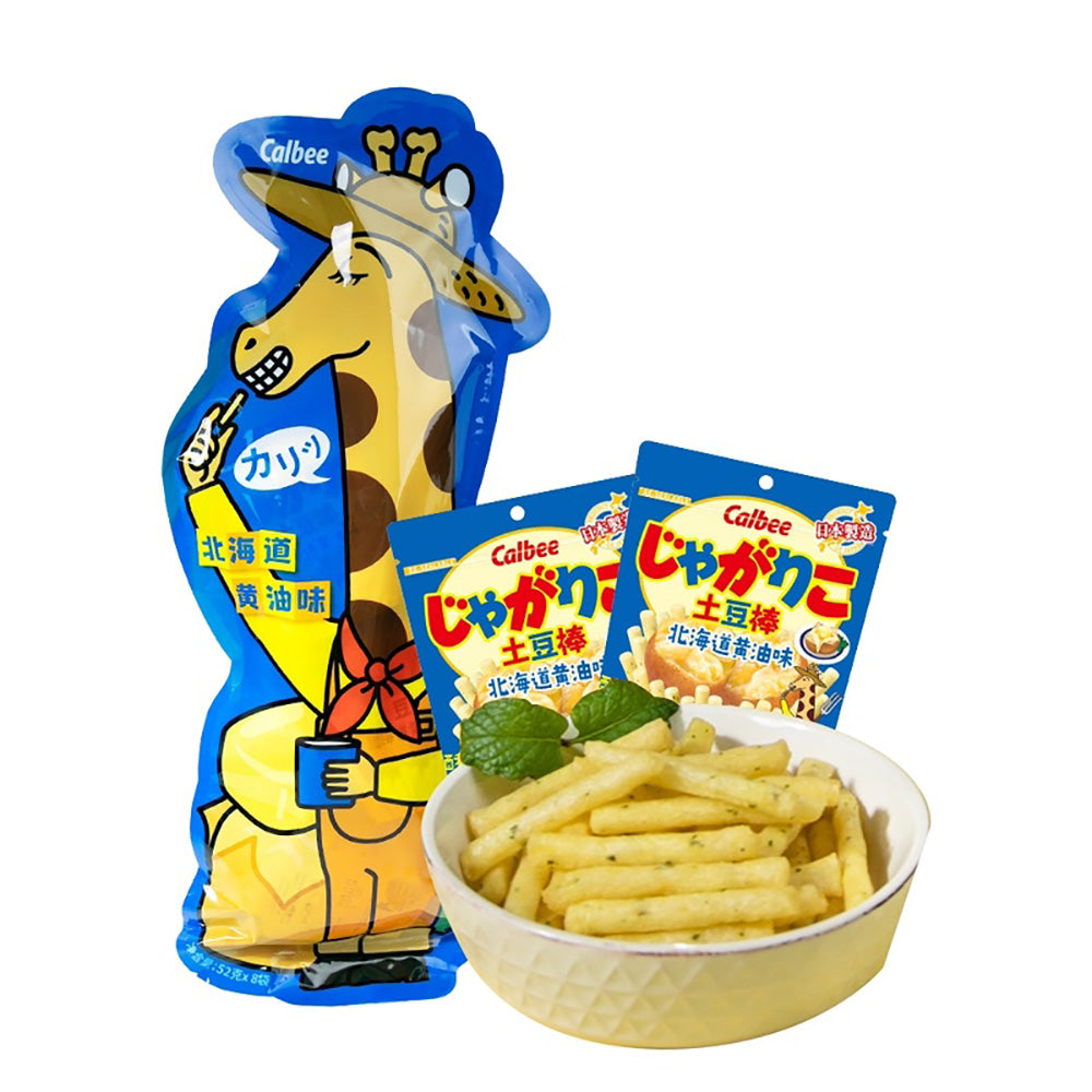 Calbee-Hokkaido-Butter-Flavor-Potato-Sticks---52g-x-8-Bags-1