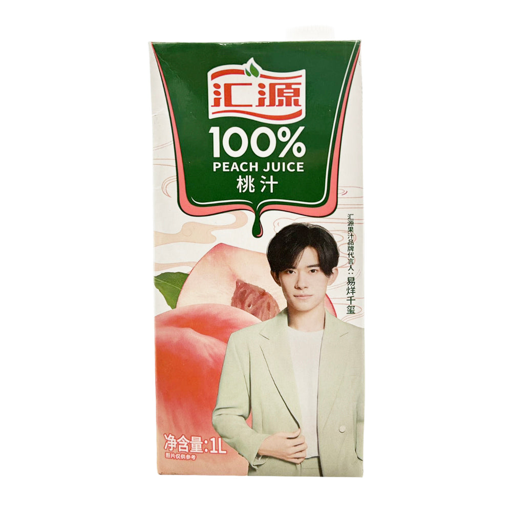 Huiyuan-100%-Peach-Juice---1L-1