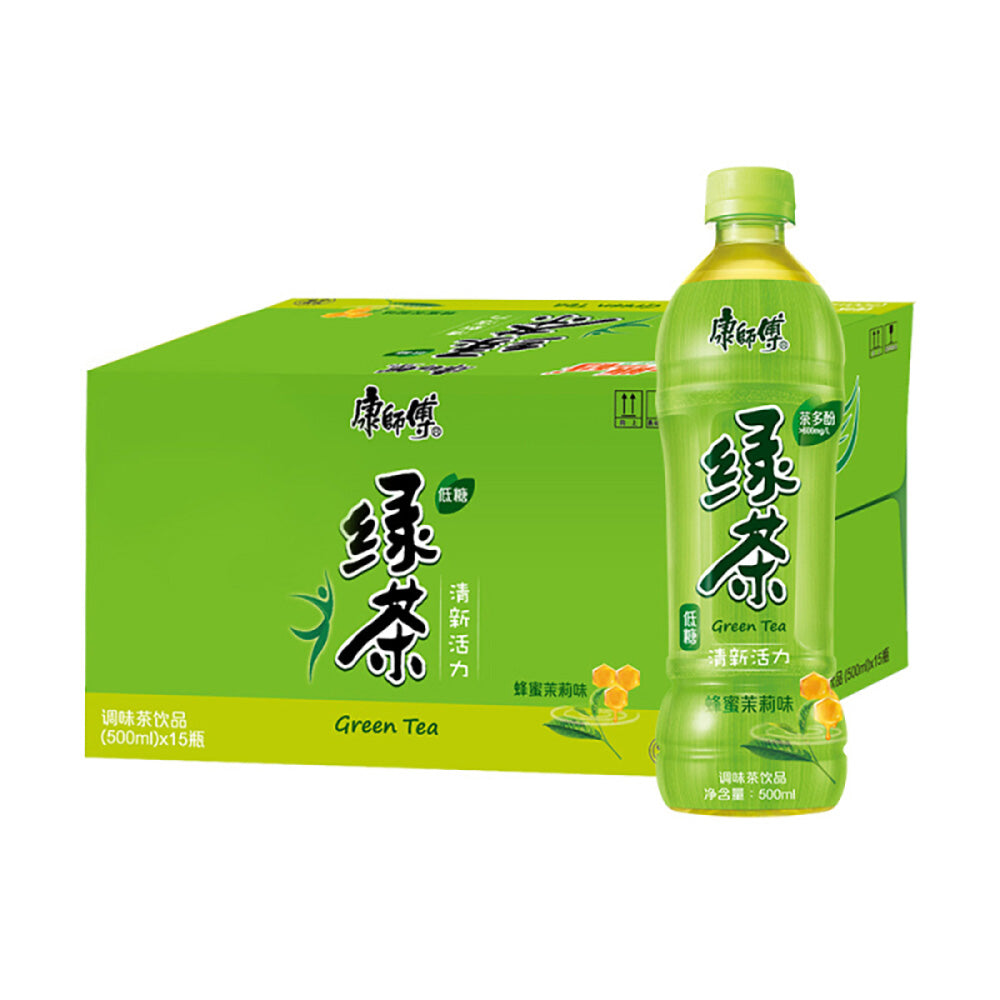 [Full-Case]-Master-Kang-Jasmine-Green-Tea-500ml*15-Bottles/Case-1