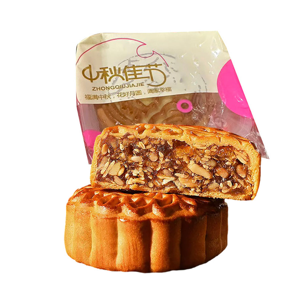 Chunjiangyue-Five-Nuts-Mooncake---1-Piece,-100g-1