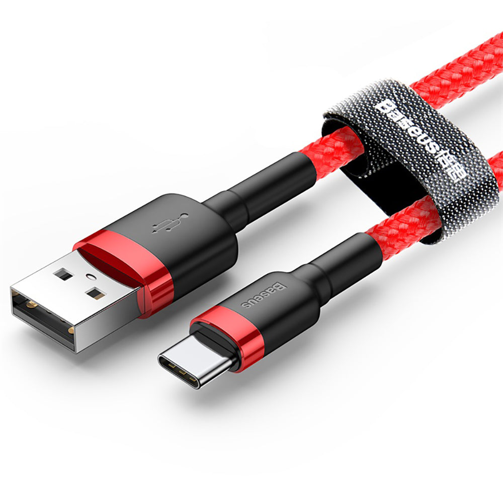 Baseus-Cafule-USB-to-Type-C-Cable-3A-1M---Red-1