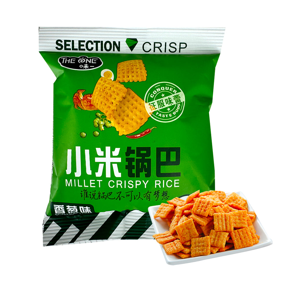 The-One-Millet-Crispy-Rice---Chive-Flavor,-30g-1