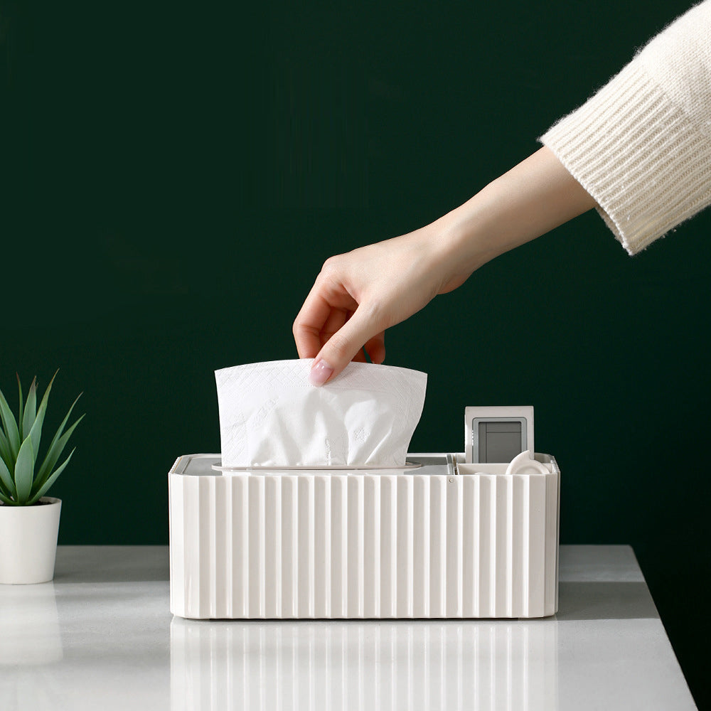 FaSoLa Desktop Tissue Box - White