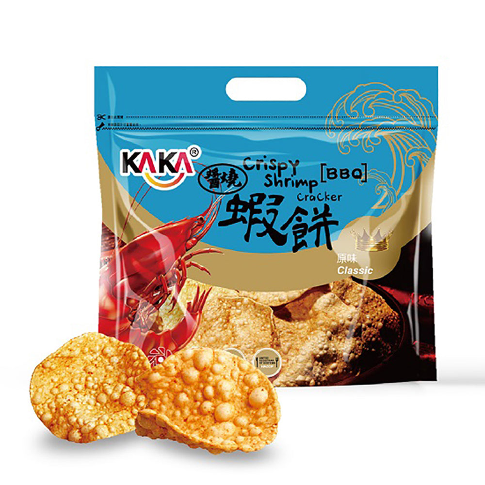 KAKA-BBQ-Shrimp-Crackers---Classic-Flavor,-120g-1