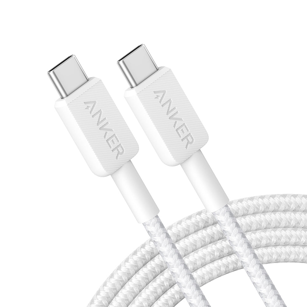 Anker-Dual-USB-C-Fast-Charging-Cable---White,-1.8m,-Compatible-with-iPhone-15-Series-1