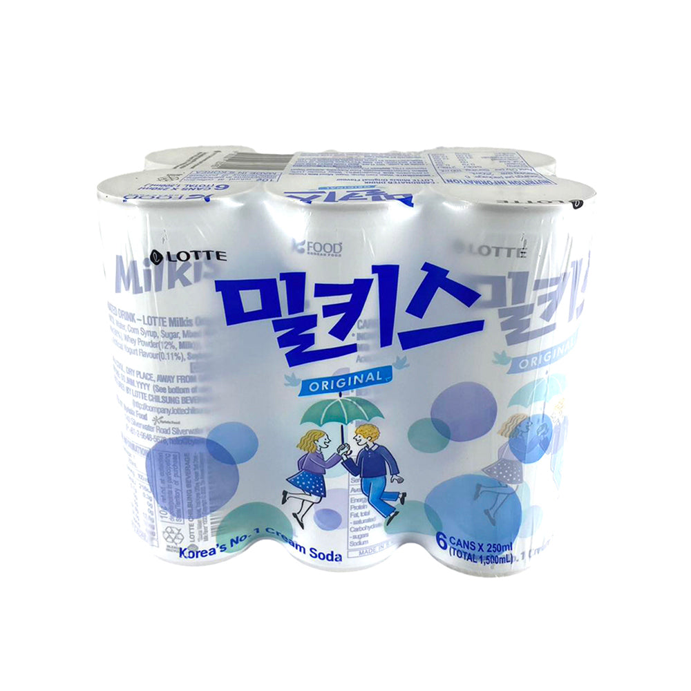 Lotte-Milkis-Carbonated-Yogurt-Drink-Cream-Soda---250ml-x-6-Cans-1