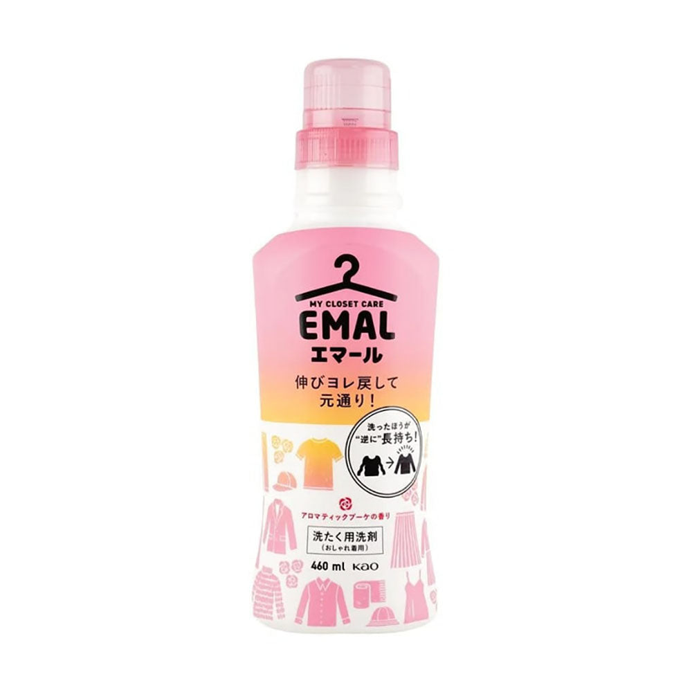 Kao-Emal-Concentrated-Laundry-Detergent-for-Wool,-Cashmere,-and-Silk---Floral-Scent,-460ml-1