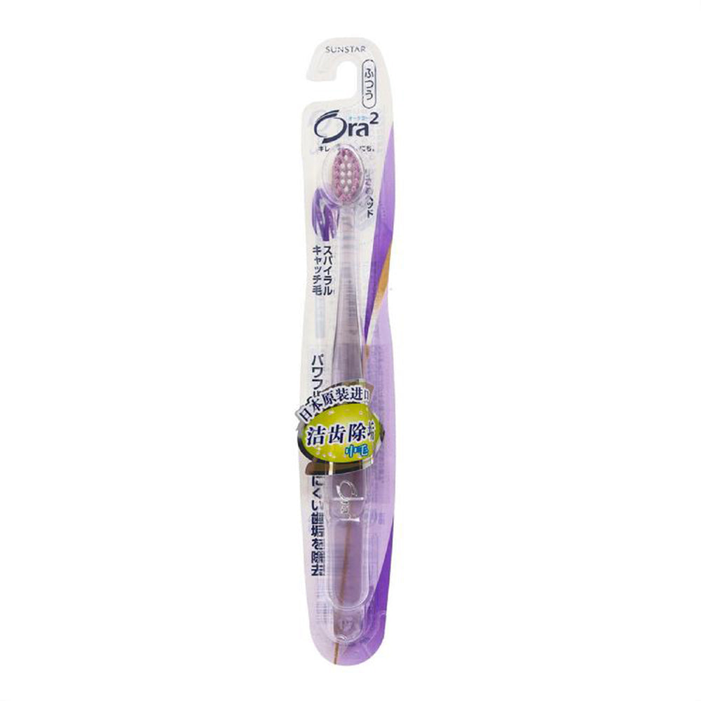 Ora2 Spiral Bristle Toothbrush - Medium Soft