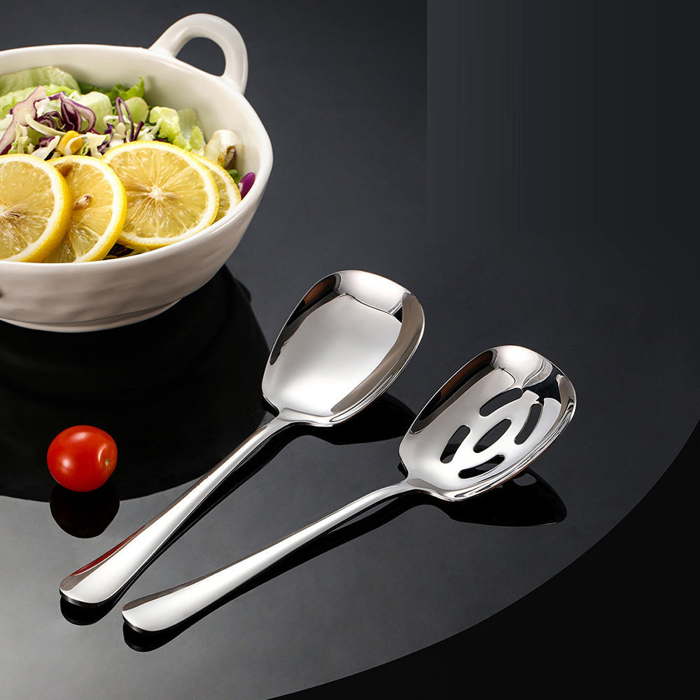 FaSoLa Stainless Steel Slotted Serving Spoon