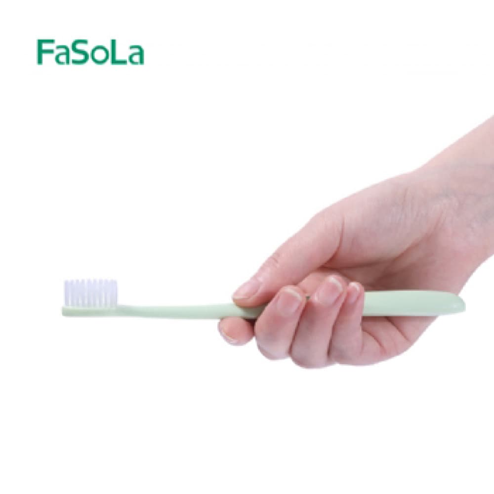 FaSoLa-Travel-Toothbrush-Set---Toothbrush-&-Toothpaste,-Green-1