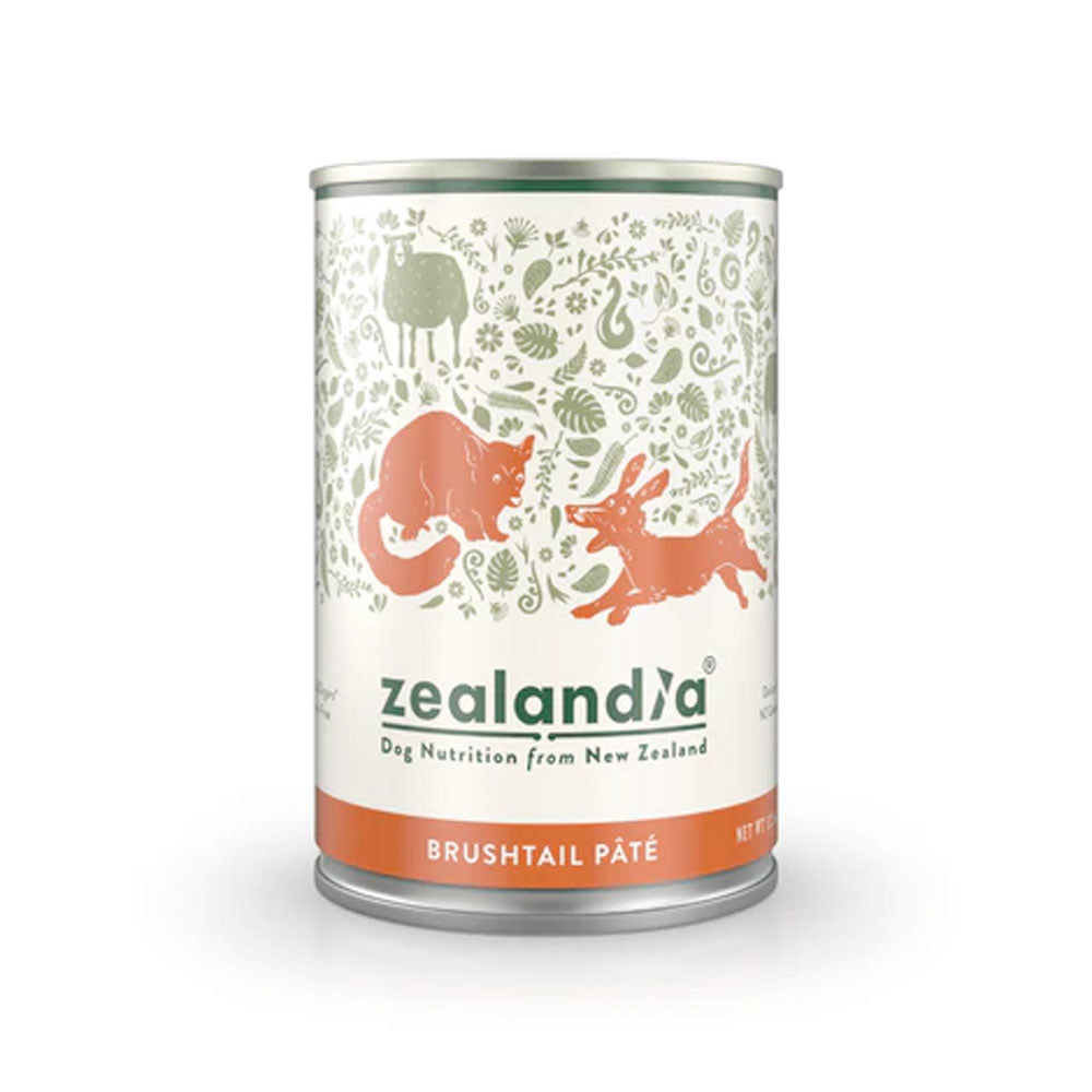 Zealandia-Brushtail-Pat¨¦-Dog-Food---385g-1