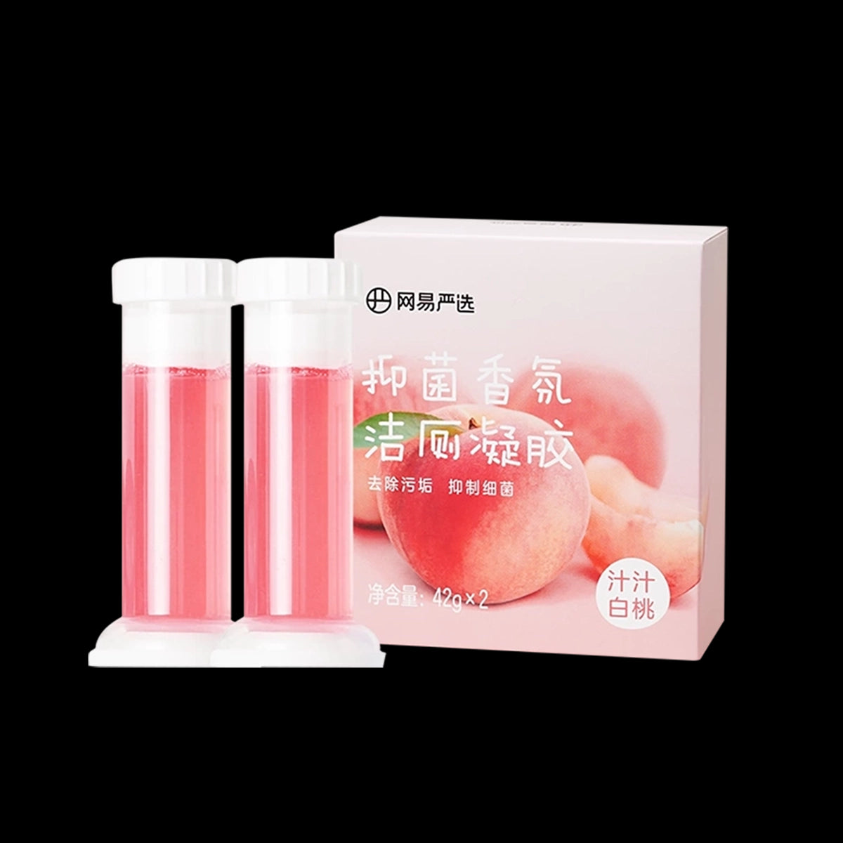 Lifease-Antibacterial-Fragrance-Toilet-Gel---Juicy-White-Peach,-42g-x-2-1