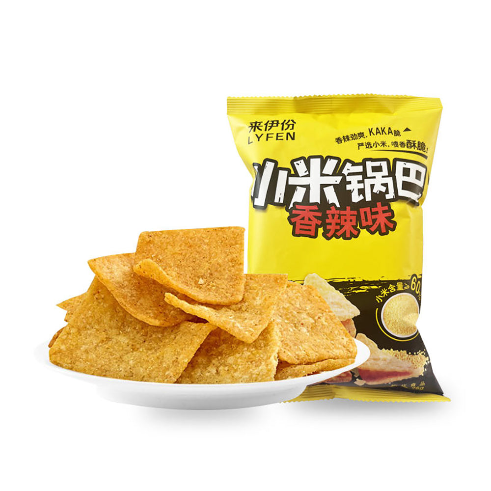 Laiyifen-Crispy-Rice-Crackers,-Spicy-Flavour,-78g-1