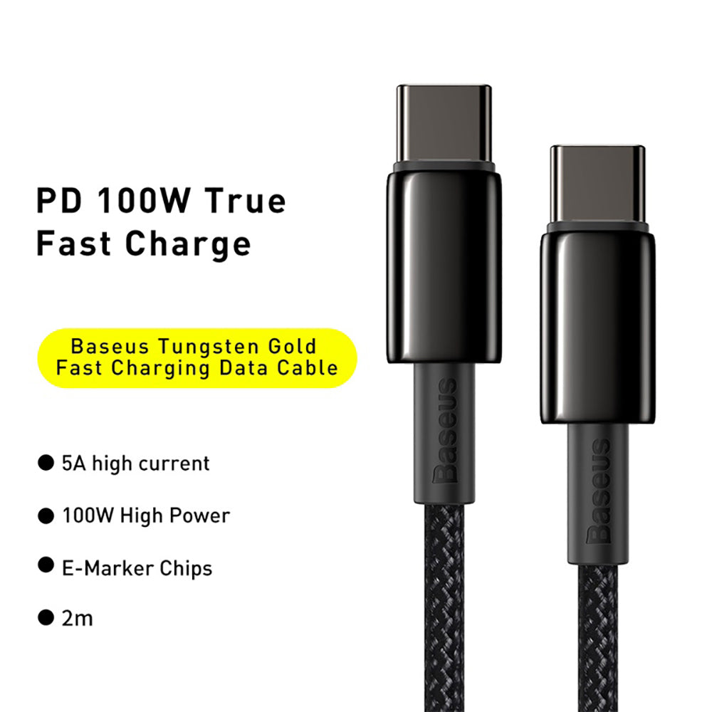 Baseus-Tungsten-Gold-Fast-Charging-Data-Cable-Type-C-to-Type-C-100W-2m-Black-1