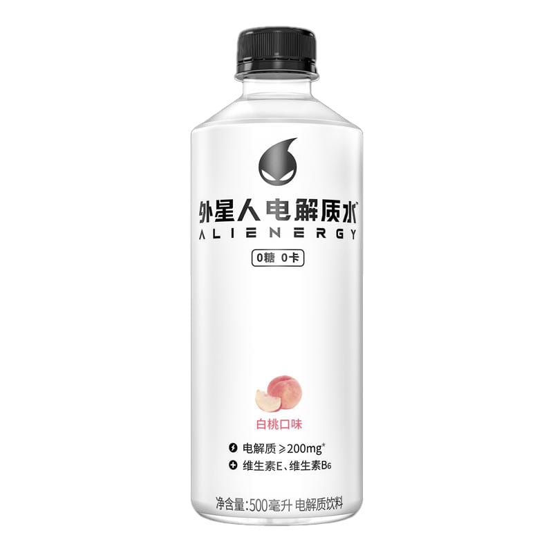 Genki-Forest-Alienergy-Electrolyte-Water-Peach-Flavor-500ml-1