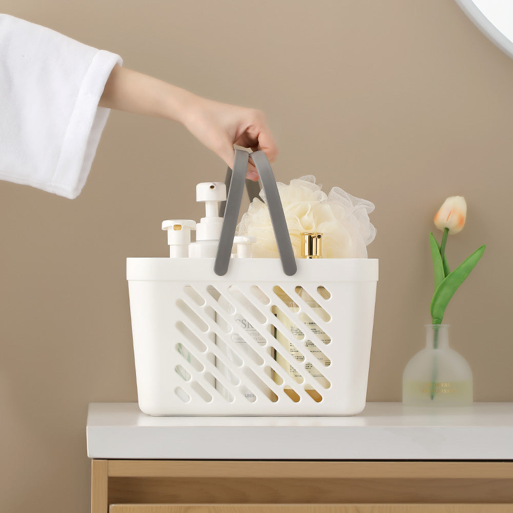 Fasola-White-Shower-Basket---26.5*18*17cm-1