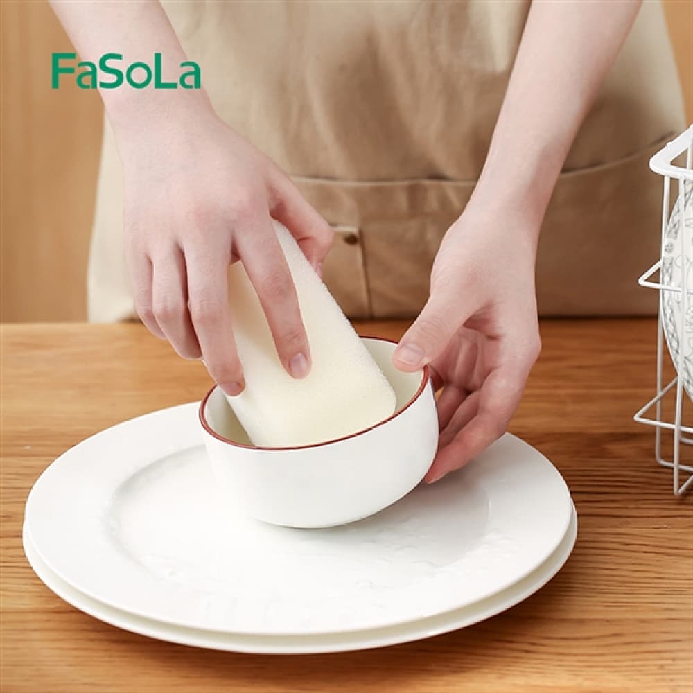 FaSoLa-Kitchen-Sponge-Scouring-Pads---White,-3-Pieces,-12*6*4cm-1