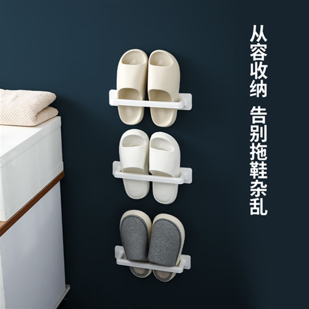 FaSoLa-Wall-Mounted-Shoe-Rack---White,-29.5*5.8*6.9cm-1