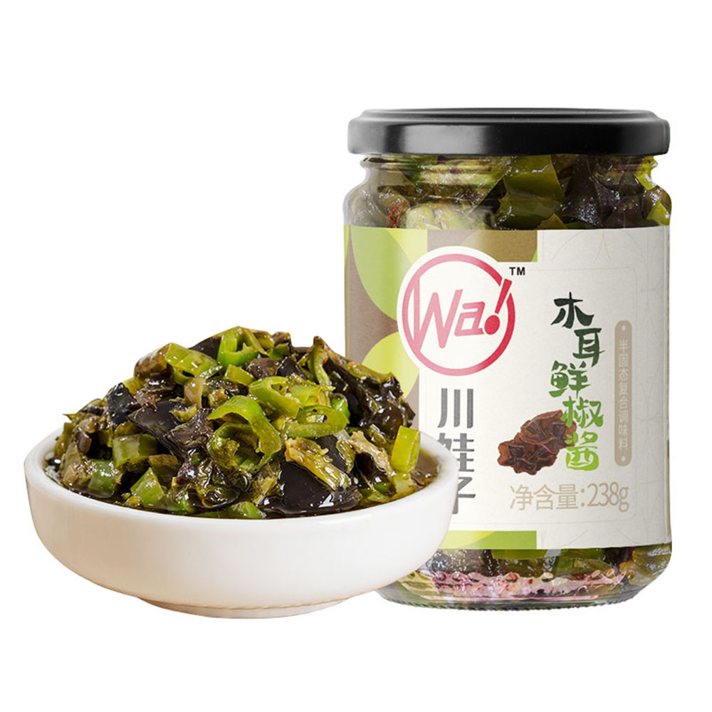 Chuanwazi-Black-Fungus-with-Fresh-Pepper-Sauce-238g-1