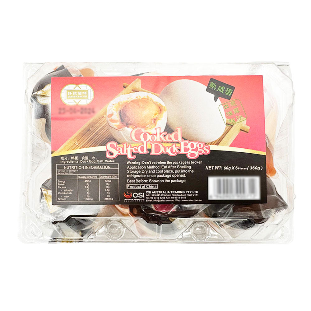 Qiancheng-Cooked-Salted-Duck-Eggs---6-Pieces,-360g-1