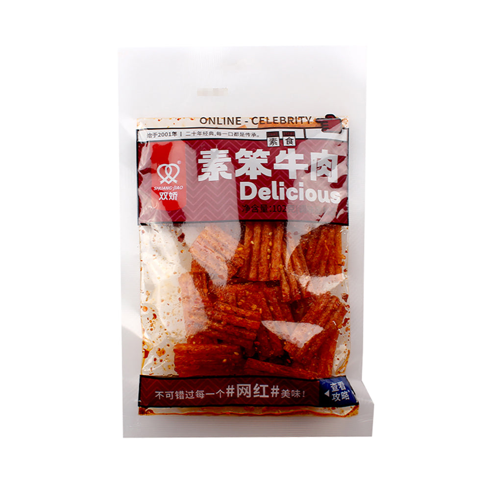 Shuangjiao-Spicy-Vegetarian-Beef-Jerky---102g-1