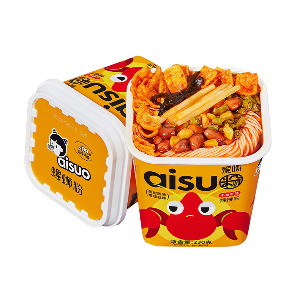 Aisuo Liuzhou Snail Noodles - Crawfish Flavor - 230g