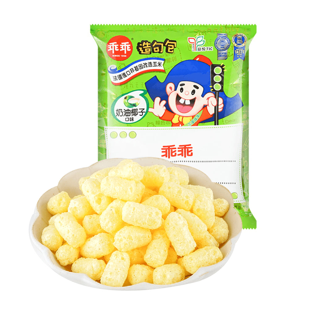 Guai-Guai-Coconut-Cream-Flavor-Corn-Snack---40g-1