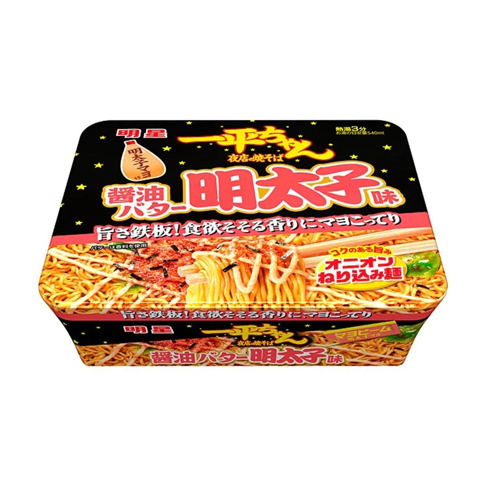 Nissin-Myojo-Ippeichan-Yatai-Yakisoba-Soy-Sauce-Butter-Mentaiko-Flavor---127g-1