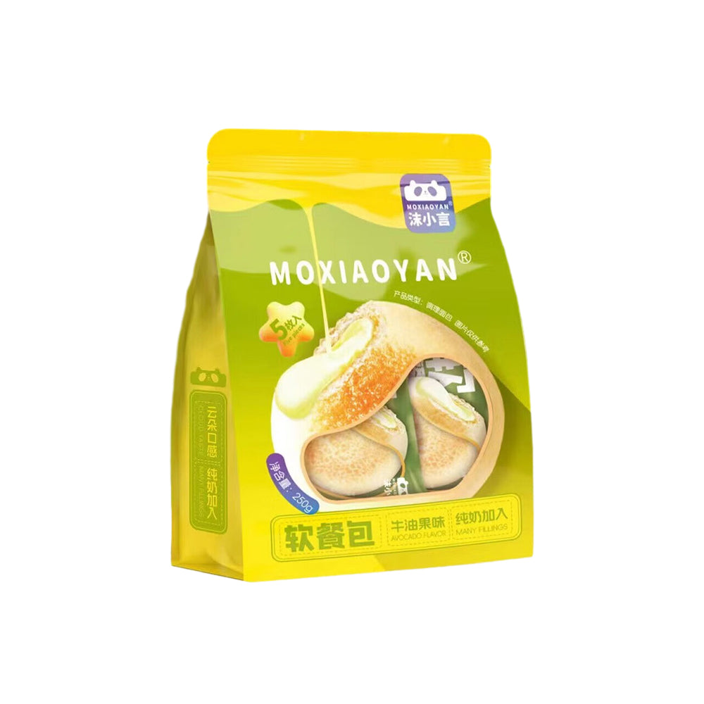 Moxiaoyan-Soft-Bread-Rolls-Avocado-Flavor---5-Pieces,-250g-1