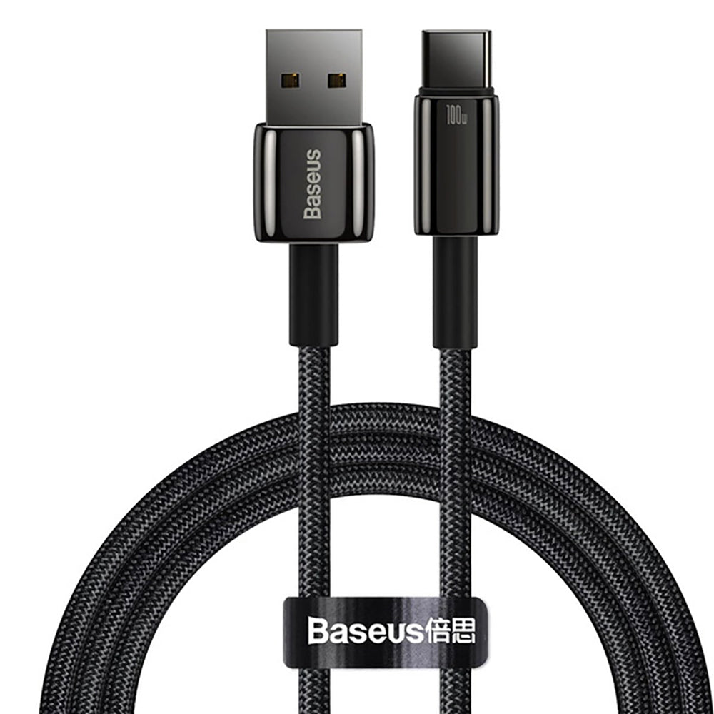 Baseus-Tungsten-Gold-Series-Fast-Charging-Cable-USB-to-Type-C-100W-1m-Black-1