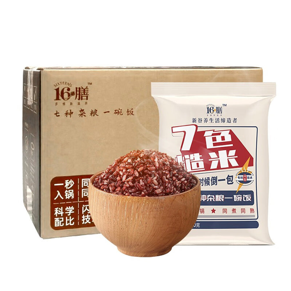 Sixteens-7-Color-Brown-Rice---18-Packs,-1.8kg-1