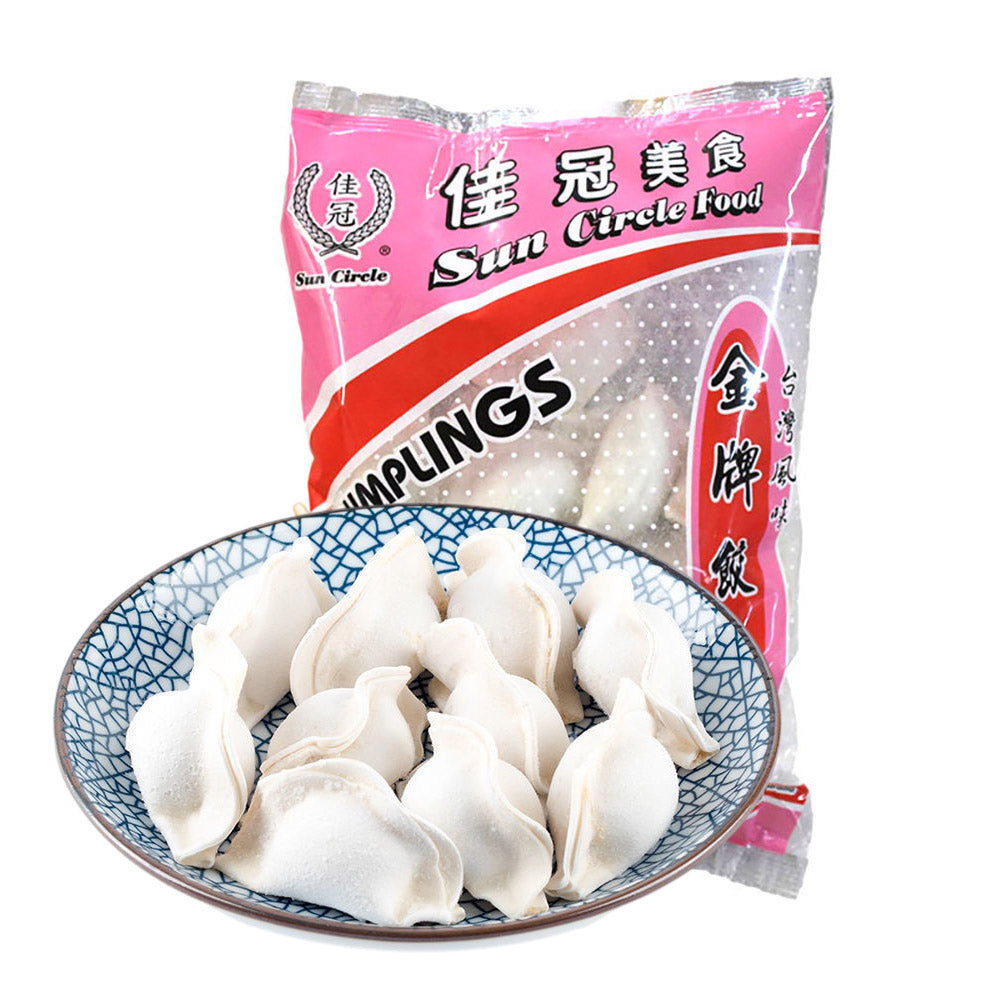 Sun-Circle-Frozen-Gold-Medal-Dumplings---Pork-and-Shrimp-Flavor,-600g-1