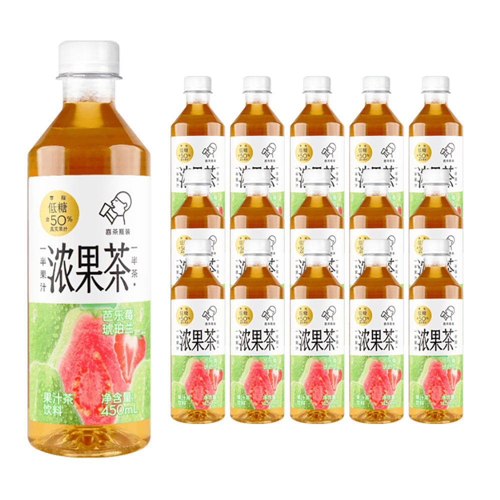 [Full-Case]-Xicha-Guava-Berry-and-Amber-Orchid-Flavoured-Juice-Tea-Drink-450ml*15-1