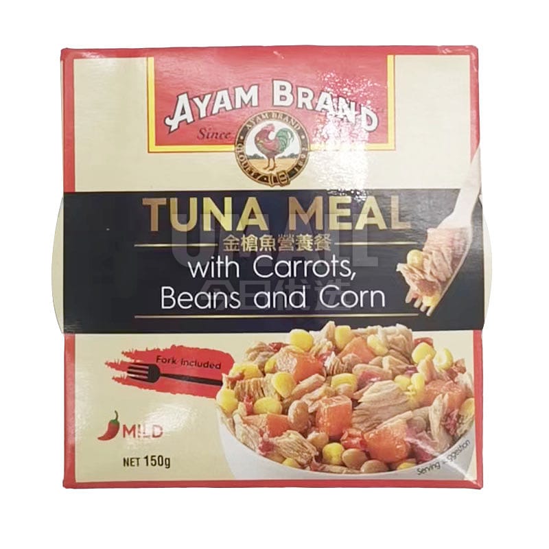 Ayam-Brand-Tuna-Meal-with-Carrots,-Beans-and-Corn---Mild,-150g-1