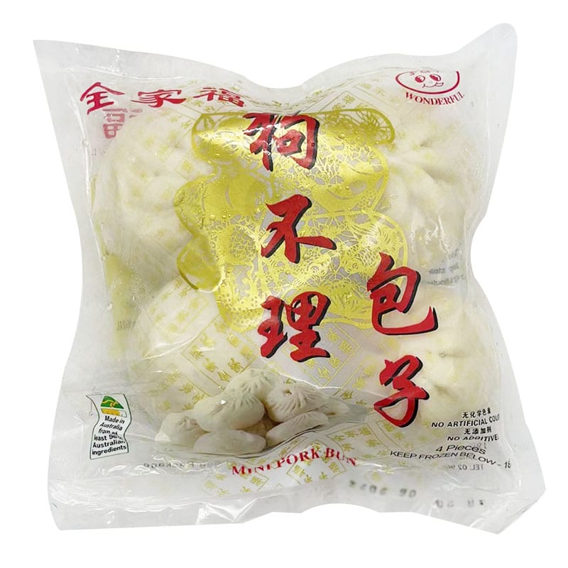 [Frozen]-Quanjiafu-Dog-Not-Bothered-Steamed-Buns,-4-per-Bag,-Approximately-300g-1