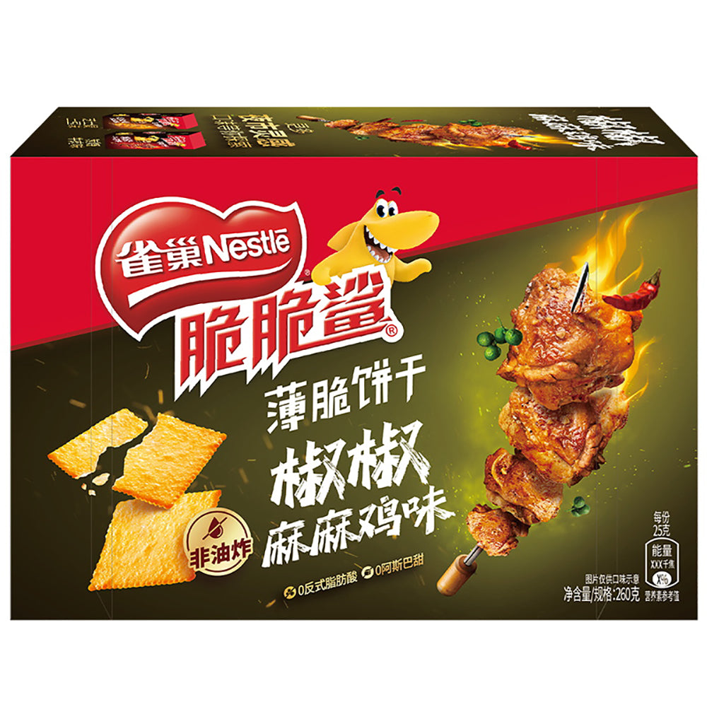 Nestle-Crispy-Shark-Thin-Biscuits---Spicy-Chicken-Flavor,-260g-1