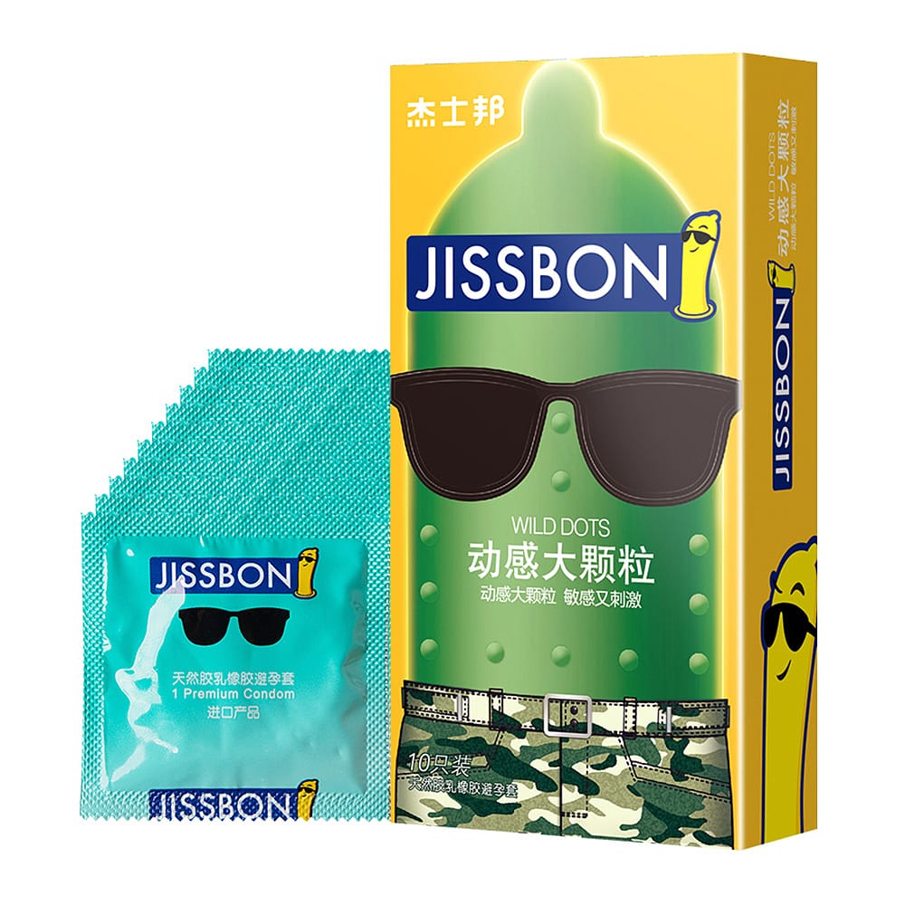 Jissbon-Wild-Dots-Condoms---10-Pieces-1