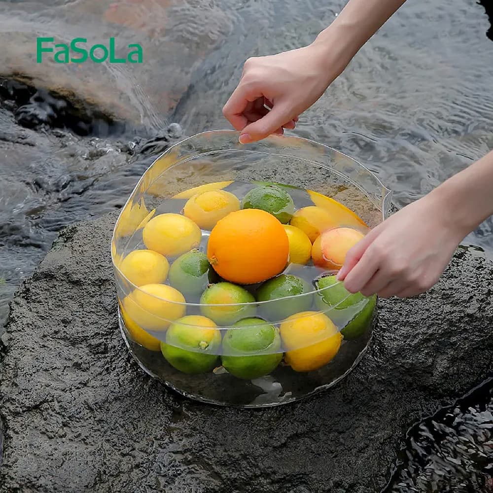 FaSoLa-Outdoor-Foldable-Transparent-Water-Basin---25*14cm-1