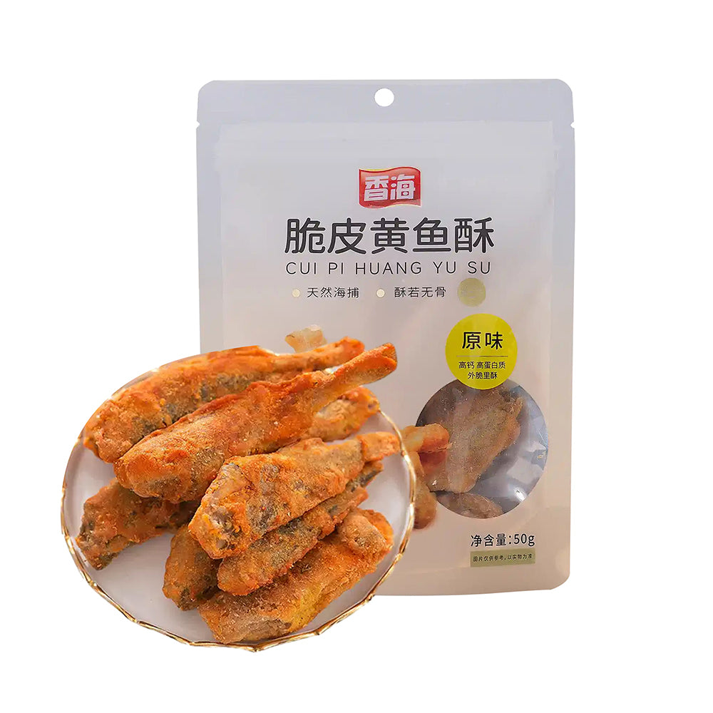 Xianghai-Crispy-Yellow-Croaker-Snack---Original-Flavor,-50g-1