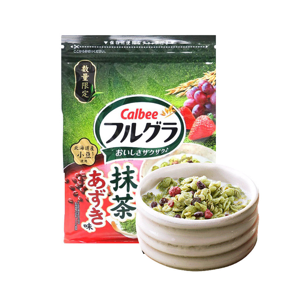 Calbee-Matcha-Red-Bean-Flavoured-Oatmeal-600g-1