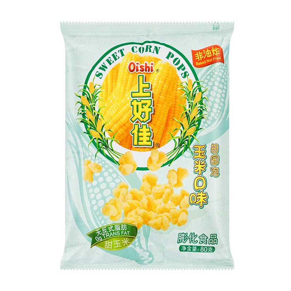 Oishi Corn Flavored Puff Snacks 80g – Umall - Australia's Largest ...