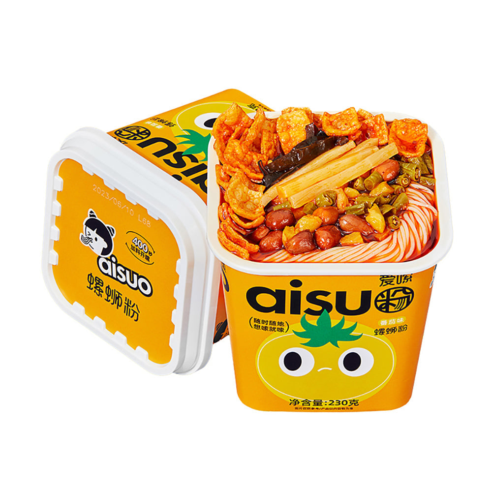 Aisuo Liuzhou Snail Noodles - Tomato Flavor, 230g