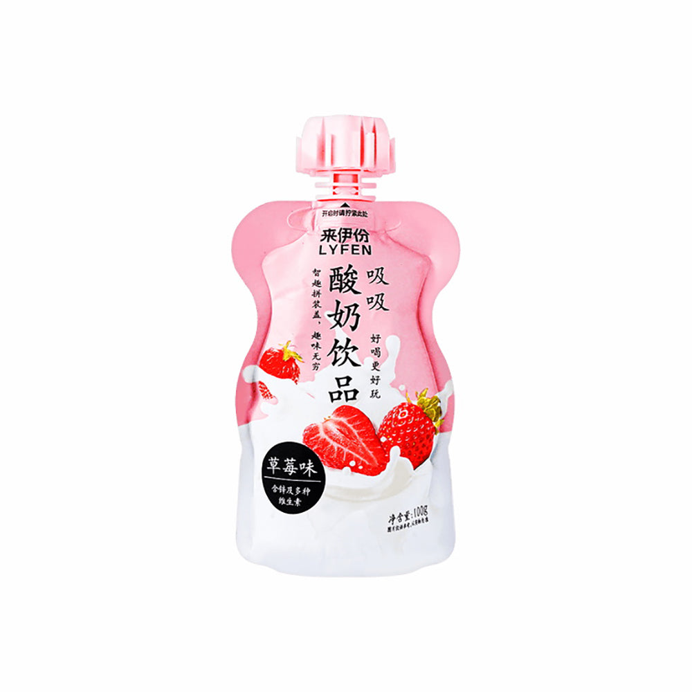 Lyfen-Strawberry-Flavored-Yogurt-Drink---100g-1