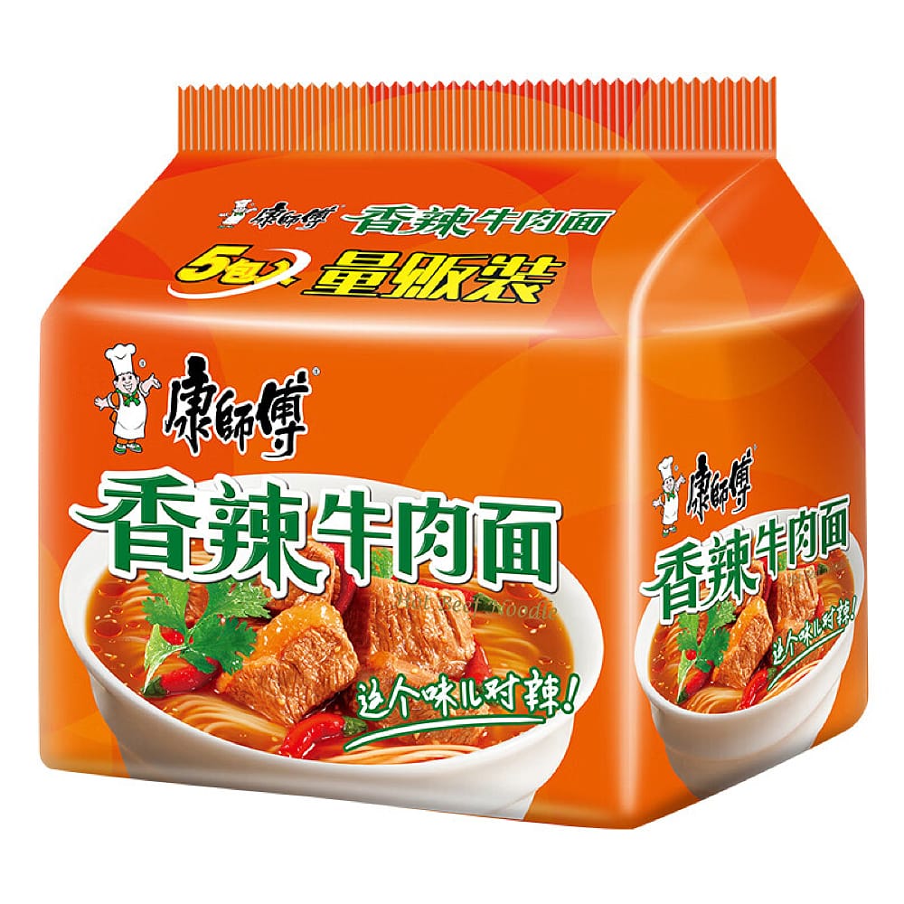 Master Kong Spicy Beef Noodles 103g, Pack of 5 Bags – Umall - Australia ...