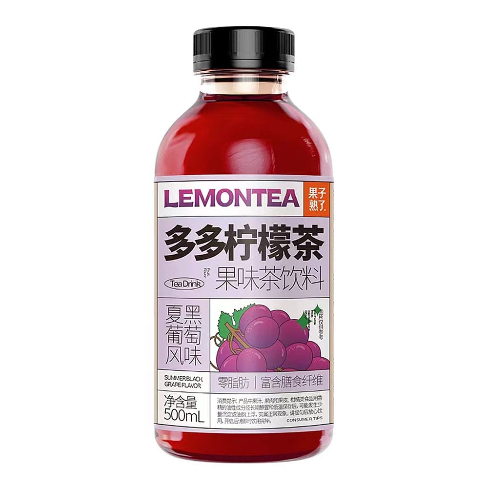 Guozishule-Duo-Duo-Lemon-Tea-Summer-Black-Grape-Flavor---500ml-1