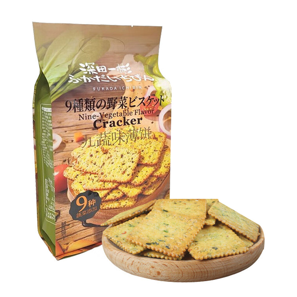 Fukada-Ichibin-Nine-Vegetable-Flavor-Crackers---328g-1