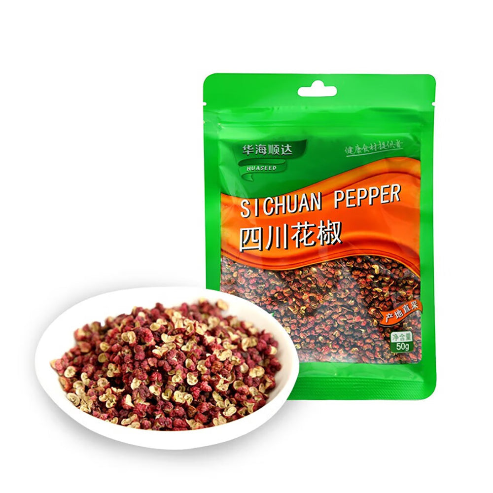 Hua-Hai-Shun-Da-Sichuan-Peppercorns,-50g-1