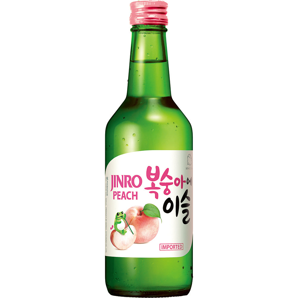 Jinro-Peach-Soju---13%-ABV,-360ml-1