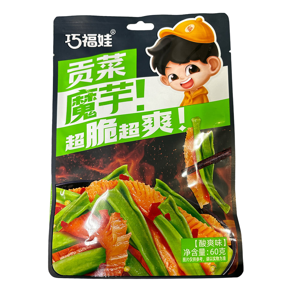 QiaoFuWa-Pickled-Konjac-with-Celery---Sour-Flavor,-60g-1